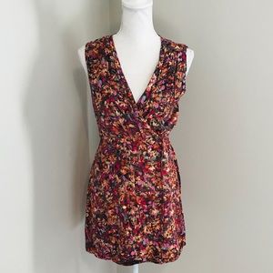 J Crew Wrap Mini Dress